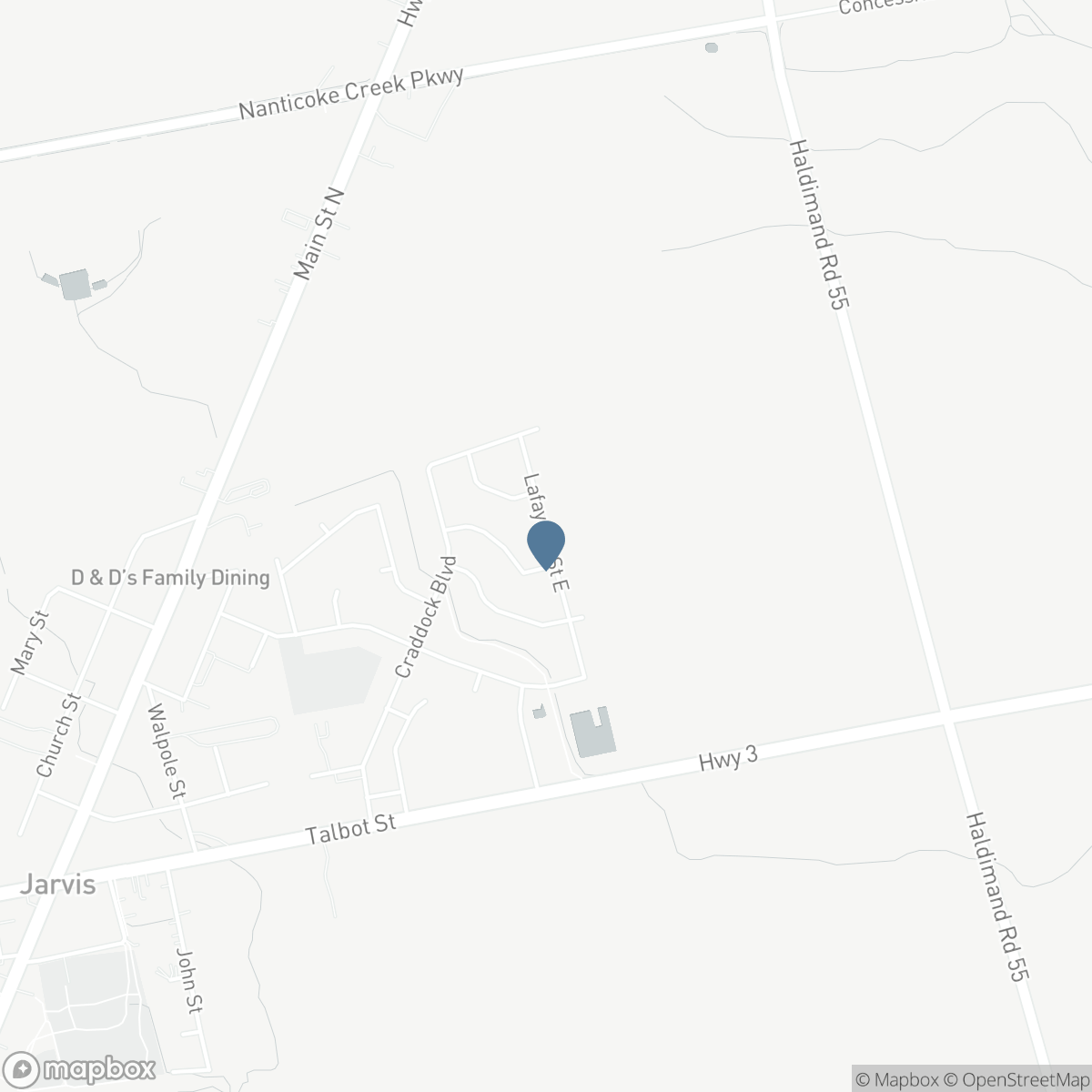 178 LAFAYETTE Street E, Jarvis, Ontario N0A 1J0